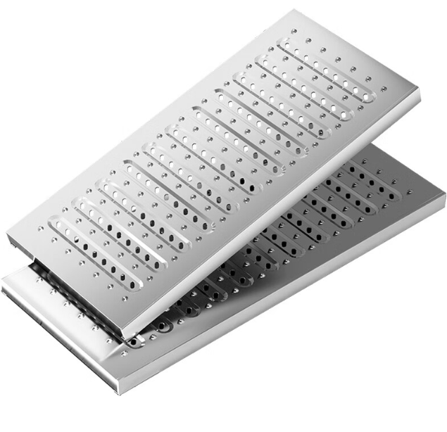 兴仁不锈钢沟盖板展示